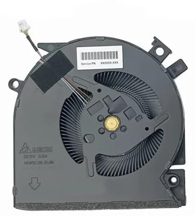 Générique Ventilateur CPU pour HP Victus 15-FA FB 15-fa0031dx 15-fb0028nr Ventilateur de refroidissement pour ordinateur portable de jeu