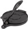 Tortilla Press, Taco Press Pre-Seasoned Tortilla Maker Manual Roti Maker Dough Press Quesadilla Maker Aluminum Alloy Tortilla Press Rotis Press Quesadilla Press Chapati Maker for Taco(20cm-Black)
