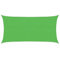 vidaXL Toldo de Vela Rectangular HDPE Verde Claro 160 g/m² 2x3,5 m, Vela de Sombra de Sol, Vela de Sombra, toldo de Patio, Vela de Sombra Solar