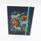 Sixstore Week to View 2025 A5 Diary WTV A5 Planner Hardback Cover Casebound Diaries Elastic Closure Band (Blue Safari)