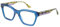 BOTANIQ Quadratisch Azetat Brillen in Blau für Damen, Brille mit Sehstärke, optional mit Sonnenbrillen tönung oder Blaulichtfilter (Modell BIO-1102-105)