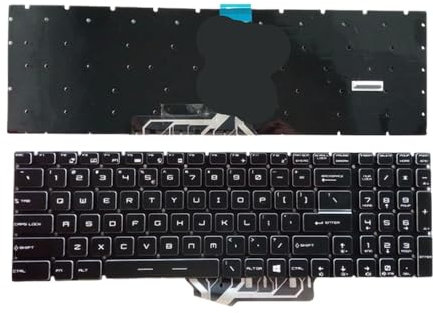 YGUWZ Kompatibel mit dem Tastaturersatz GE73 VR GP73 GE63 VR GS73 VR Notebook-PC(US)