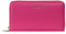 Coccinelle Metallic Soft Wallet Grained Leather New Fucsia