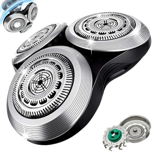 Kompletter Ersatzrasierkopf für Philips Series 9000, Sh90 Ersatzscherkopf FüR Rasierer Serie 9000, SH90 Scherkopf Kompatibel mit Series 9000, Serie 9000 S9911 S9731 S9711 S9511 S9111 S9031 S9988