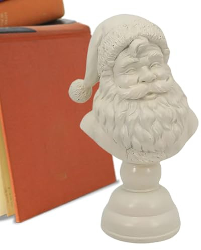 Xinhuju Weihnachtsstatuen | Figur Ornament Halber Körper | Statue Halb Körper – für Haus, Schlafsaal, Schlafzimmer, Wohnung, Party, Winterfest