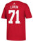 adidas NHL T-Shirt Detroit Red Wings Dylan Larkin #71 rot Logo Eishockey (XX-Large)