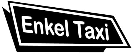Enkel Aufkleber 20x8cm Granny Best Sticker Heckscheibe Party Mobil Spruch in Weiß