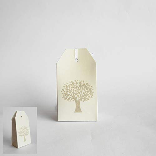 Bomboniera Scatola Busta Confetti Albero della Vita Set 20 pz Art 16789
