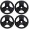TnP Distribution Standard 1 TriGrip Weight Plates Rubber Coated Cast Iron Weights Plate Set – Tri Grip Radial – 1.25kg 2.5kg 5kg 10kg 15kg 20kg 25kg TriGrip Disc (5KG Quad)