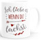 Moonworks® Kaffee-Tasse Panda Ich Deins Du Meins Wir Eins Liebes-Geschenk Valentinstag Liebesbeweis Liebeserklärung Wenn du lachst. weiß Keramik-Tasse