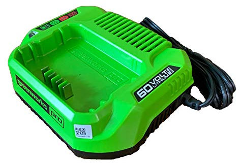 Greenworks Pro 60-Volt GEN2 Lithium Ion (Li-ion) Cordless Power Equipment Battery Charger