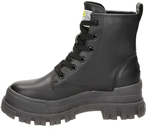 Buffalo Damen ASPHA RLD Mode-Stiefel, Black, 39 EU