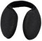 PULABO Cache-oreilles unisexe en peluche épaisse et chaude - Pour homme et femme - Noir - Qualité supérieure