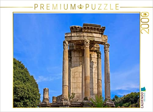 CALVENDO Puzzle Tempel der Vesta auf dem Forum Romanum in Rom 2000 Teile Lege-Größe 90 x 67 cm Foto-Puzzle Bild von Elisabeth Schittenhelm