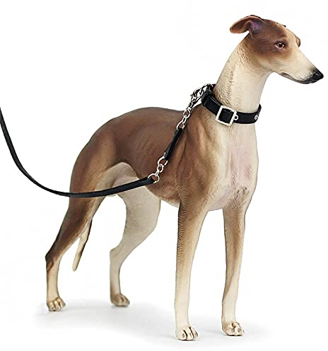 YQLKD Skulptur Heimtextiliensimulation Tiermodell Hund Windhund Spielzeugfiguren Dekor Statue