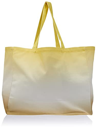 PIECES Damen Pcvoila Canvas Shopper Fc Tasche, Mustard Gold, Einheitsgröße EU
