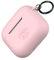 turtleandcase Silikonhülle Kompatibel mit AirPods Hülle | Stoßfeste Schutzhülle | mit Karabiner | Unterstützt kabelloses Laden für AirPods (AirPods 3, Sand Pink)