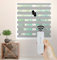 ZEBRA BLINDS motorized Zebra Roller Blinds, Work with remote control, Rechargeable Motorized Blinds, Electric Day and Night Blind(55cm, Grey)