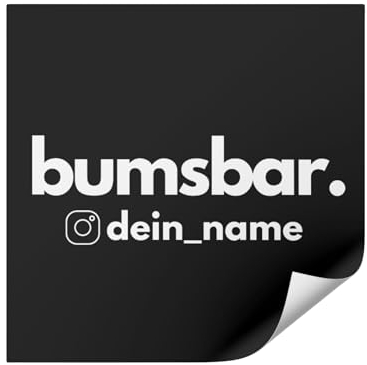 50x BUMSBAR. Sticker Aufkleber Saufen Mallorca Lustiger Aufkleber witzig Party Alkohol Feiern Goldstrand Junggesellen-Abschied Bier Insta Name