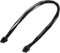 PCIE Kabel für Seasonic, PSU 8pin Stecker auf GPU PCIe 8pin (6+2) Stecker Stromversorgung ummanteltes Verlängerungskabel mit Kabelkämmen für Seasonic Modular Power Supply (65cm)