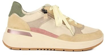 ARA Femme Garda Basket, Sand Shell Moon Vieux Rose Thyme, 36.5 EU Large