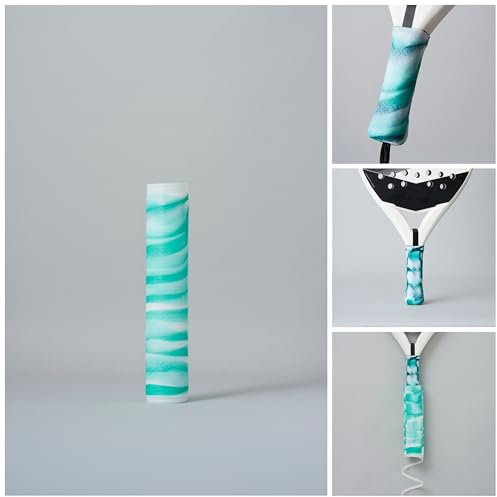 HELIX PRO GRIP. Dauer x10 Premium Anti-Schweiß-Technologie 1 Minute Anwendung Overgrips Padel Grip Tennis Padel Zubehör Hexacore geeignet für Badminton Squash Fahrrad