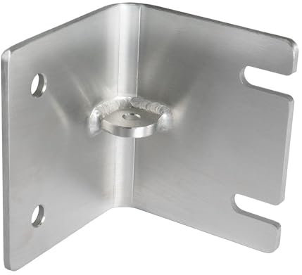 Inneneck Wandhalter, Sonnensegelbefestigung, V2A-Edelstahl (Einzeln)