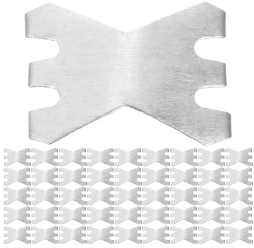 100 Stück -Clips Nur -Clips -Metall-Clips Aluminium-Verbandsstifte Austauschbare -Befestigungsclips Für Elastische Verschiedene Arten Von