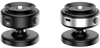 LYEAA Support de téléphone magnétique pour Voiture sous Vide électrique Support de Tableau de Bord Rotatif à 360 ° pour téléphones de 4.7 à 7 Pouces Support de téléphone magnétique