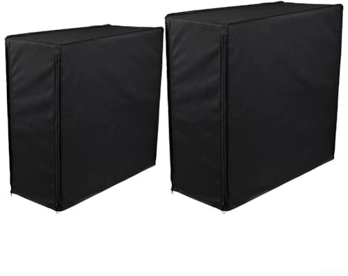 Waterproof Computer CPU Dust Cover - Oxford Cloth Protection For PC Towers - Black, 2 Sizes,To Keep Devices Clean And Dry(50 * 21 * 46cm)