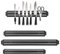 Premium Magnetic Knife Holder Wall Mounted Utensil Hanging Holder Magnetic Knife Strip Stylish and Durable Kitchen Organizer Tool 20cm, 33cm, 55cm (33CM)