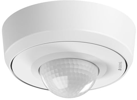 Steinel MD IR 4360-24 COM1 – 360° Infrarot-Bewegungsmelder mit 24 m Reichweite | Aufputzmontage | IP54 | Ideal für Büros, Besprechungsräume & Durchgangsbereiche