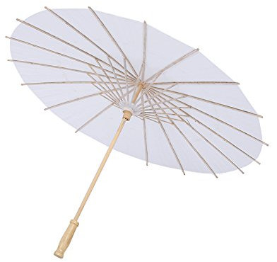FTVogue Papierschirm asiatisch, für Hochzeiten, Gastgeschenke, Kostüme, Cosplay, Dekorationen und Bastelarbeiten
