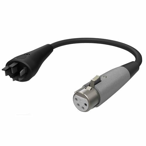 E-Bike Vision Unisex – Erwachsene Ladeadapter-3050000055 Ladeadapter, Schwarz, One Size
