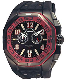 Zeno-Watch - Armbanduhr - Herren - Neptun 5 Chrono Big Date red - 4541-5020Q-a17