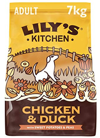 Lily's Kitchen Chicken & Duck Countryside Casserole Natural Grain Free Complete Adult Dry Dog Food (2 x 7kg)
