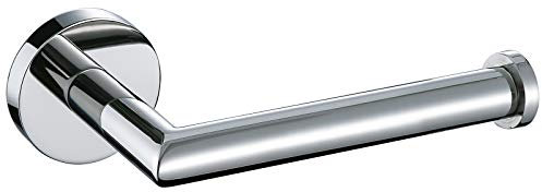 SWHYGER Toilet Paper Holder Polished Chrome,SWHYGER SUS304 Stainless Steel Toilet Paper Roll Holder Dispenser Wall Mount Tissue Holder for Bathroom,96018-6C.