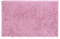 PANA® Premium Chenille Badematte (60x100 cm) • Badteppich aus besonders weichen Fasern • Saugstark & waschbar • Duschvorleger, Badvorleger, Badezimmerteppich • Farbe: Rosa