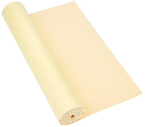 BENECREAT 1 mm Dicke Beige Selbstklebende EVA-Schaumstoffrolle (30cm × 2 m) Zum Schutz von Möbeln, Eine Lücke Stopfen, Kostüme Und Andere Bastelprojekte
