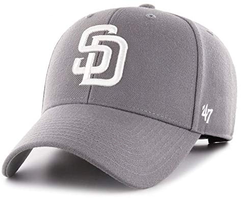 '47 Brand Adjustable Cap - MLB San Diego Padres grau