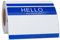 Hycodest 89 x 60 mm Hello My Name is Namensschild rechteckig 200 Etiketten