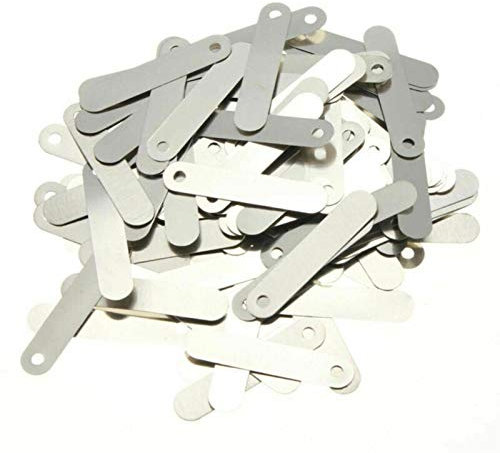 LARIAU welding rod 100pcs Conductive Sheet DIY Nickel Plated Solder Tab, Suitable for 14500 18650 Rechargeable Battery Cell, welder For welding