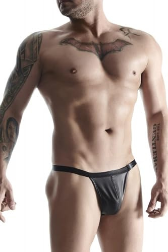 Regnes Fetish Planet Slips-77BRI019XXL Black XXL