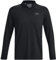Under Armour Herren Performance Polo 3.0 Langarm, (001) Schwarz/Pitch Gray, XXL