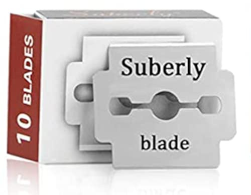 10x Ersatzklingen Hornhautentferner aus Edelstahl Hornhaut-Rasierklingen Maisentferner-Klingen Fußschaber Edelstahlklingen Pediküre-Werkzeuge (1x 10er Packet)