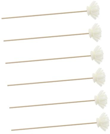 Healeved 24 Stück Aromatherapie-Blumen Zuckerrohr Kugel Aromaöl-Diffusor Heimdekoration Lavendel Künstliche Blumen Aroma-Diffusoren Öl-Diffusor-Sticks Duft-Diffusor Schaum
