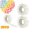 DOETYD 12 Rolls 1200pcs Glue Dots Sticky Dots Double Sided Tapes for Balloon Decorative Suitable for Craft Party Christmas Wedding