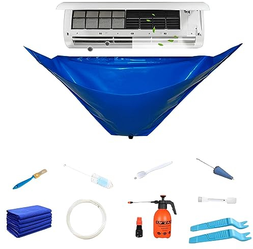 Mingchengheng 12 Air Conditioner Cleaning Kit, Air Conditioner Cleaning, Split Air Conditioning Washing Service Bag Waterproof Protector Bag, Wall Mounted AC Cleaning Kit For Household AC Unit
