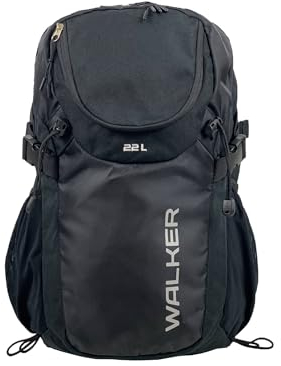 Walker Unisex Move Black Rucksack, Schwarz