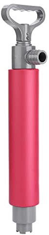 Bomba de Kayak, Bomba de Achique Manual para KayakRescue, Bomba Manual de Kayak de 46 Cm, Bomba de Achique Manual Roja con Salida de Tubo de 25 Mm en Forma de Engranaje, para Deportes, Aire Libre, Pas